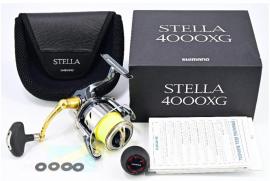 【シマノ】 14ステラ 4000XG ゴメクサスリールスタンド装着 & ゴメクサスハンドル付属 SHIMANO STELLA