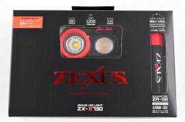 冨士灯器】 ZEXUS LEDヘッドライト ZX-R730 充電タイプ ZR-02付 K_060 