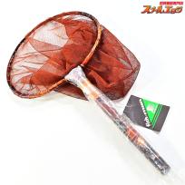 【ササキ】 渓流玉網 F-8108 天然樅材枠 N210D美 尺サイズ ランディングネット SASAKI K_100