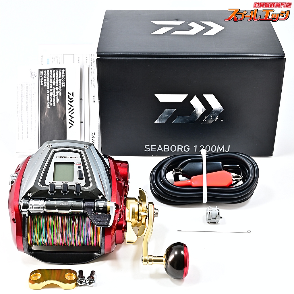 【ダイワ】 17シーボーグ 1200MJ 使用距離2.7km 使用18時間 DAIWA SEABORG