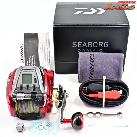【ダイワ】 19シーボーグ 800MJS 使用距離3.4km 使用13時間 DAIWA SEABORG