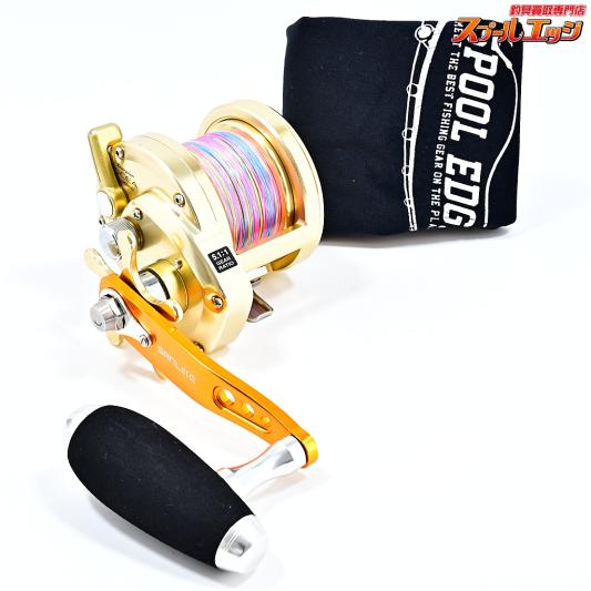 【シマノ】 スコーピオン オシアジガー 2000P サンライク95mパワーハンドルオレンジ装着 SHIMANO Scorpion OCEAJIGGER