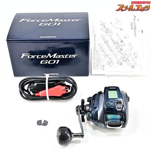 【シマノ】 20フォースマスター 601 使用距離273.5km 使用690時間 SHIMANO FORCE MASTER