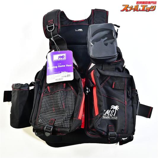 【パームス】 フローティングゲームベスト PA-FG/RE レッド フリーサイズ ライフジャケット PALMS K_100