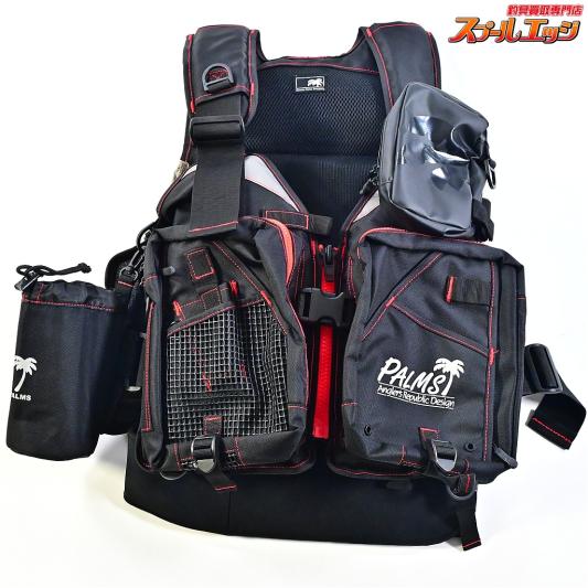 【パームス】 フローティングゲームベスト PA-FG/RE レッド フリーサイズ ライフジャケット PALMS K_100