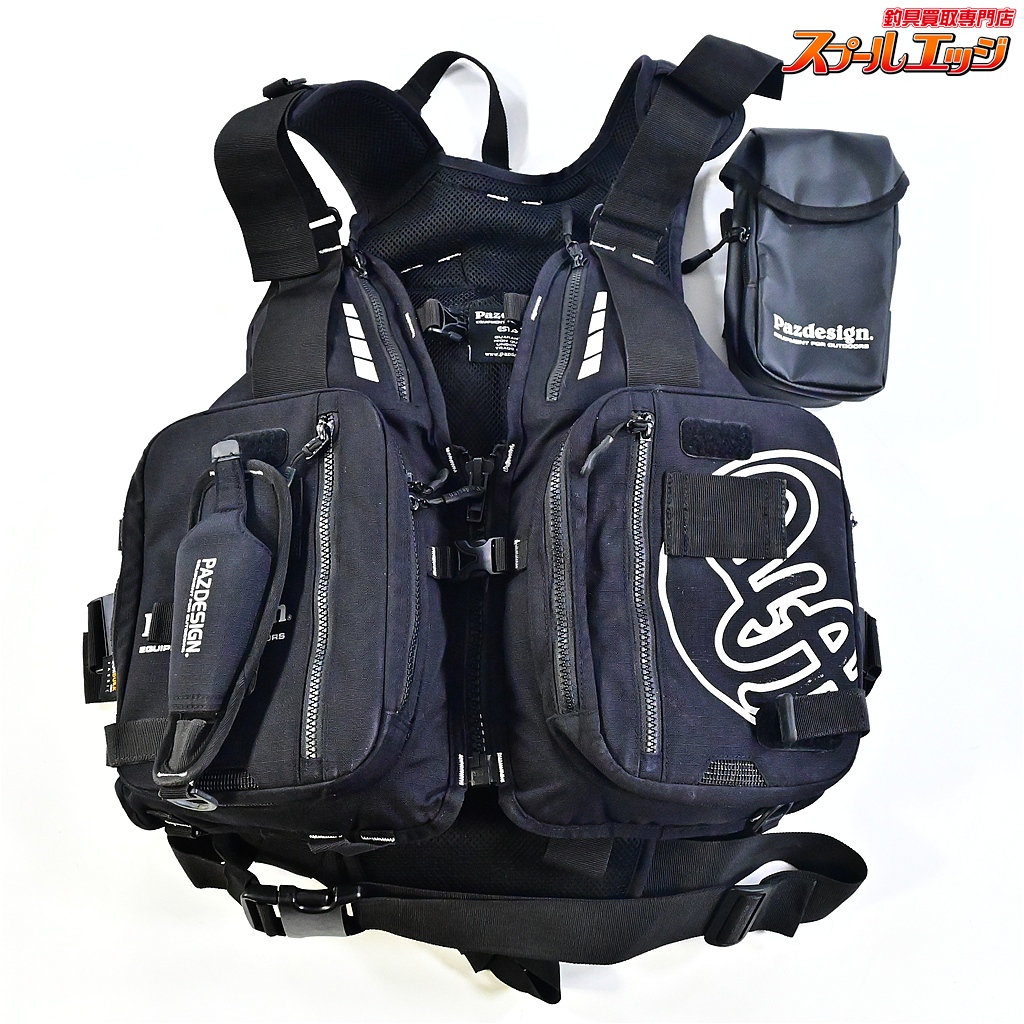 【パズデザイン】 コンプリートV 5  SLV-032 ブラックホワイト ターポリンポーチ付 Pazdesign COMPLETE-V K_100