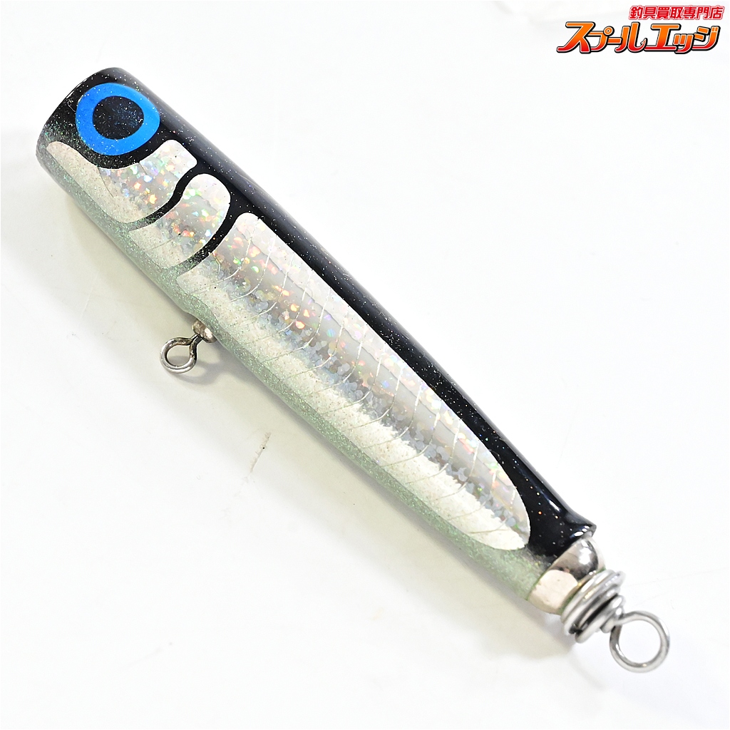 【カーペンター】 BCポッパー 20 ブラック ホロ貼り 75mm Carpenter BC-POPER 海水用ルアー K_060