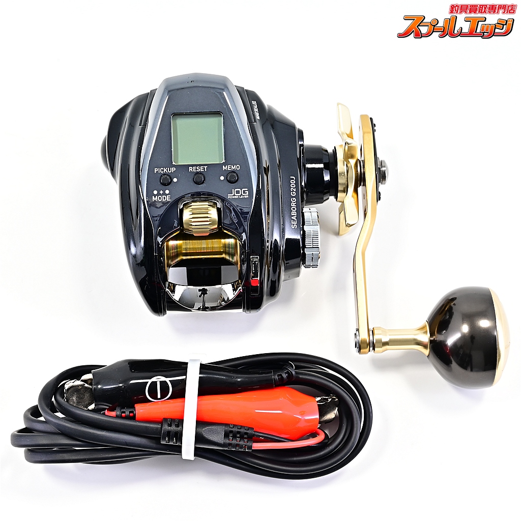 【ダイワ】 22シーボーグ G200J 使用距離5.6km 使用10時間 SHIMANO FORCE-MASTER