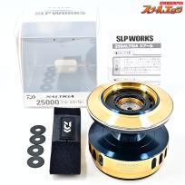 【ダイワxSLPワークス】 25ソルティガ 25000 スプール ゴールド ネイビーブルー DAIWAxSLP-WORKS SALTIGA SPOOL