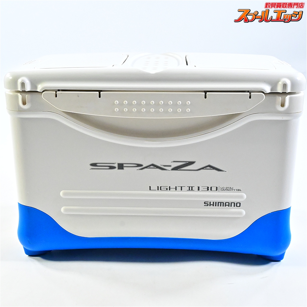 【シマノ】 スペーザ ライトII 130 LC-213J ホワイトブルー クーラーボックス SHIMANO SPA-ZA LIGHT K_150
