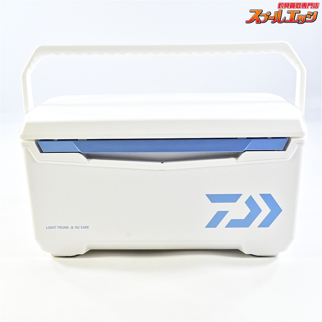 【ダイワ】 ライトトランク アルファα SU2400 24L アイスブルー クーラーボックス 1面真空パネル DAIWA LIGHT-TRUNK K_170