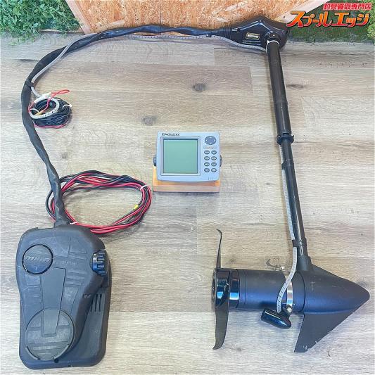 【ミンコタ】 ATマクサム 55lbs 12v シャフト長36インチ シャフト径45mm フットコン無段階変速 魚群探知機イーグルフィッシュマーク480付 minnkota AT-MAXXUM K_300