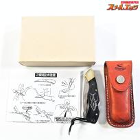 【シャウト】 ギャフナイフ 皮ケース付 Shout GAFF KNIFE K_060