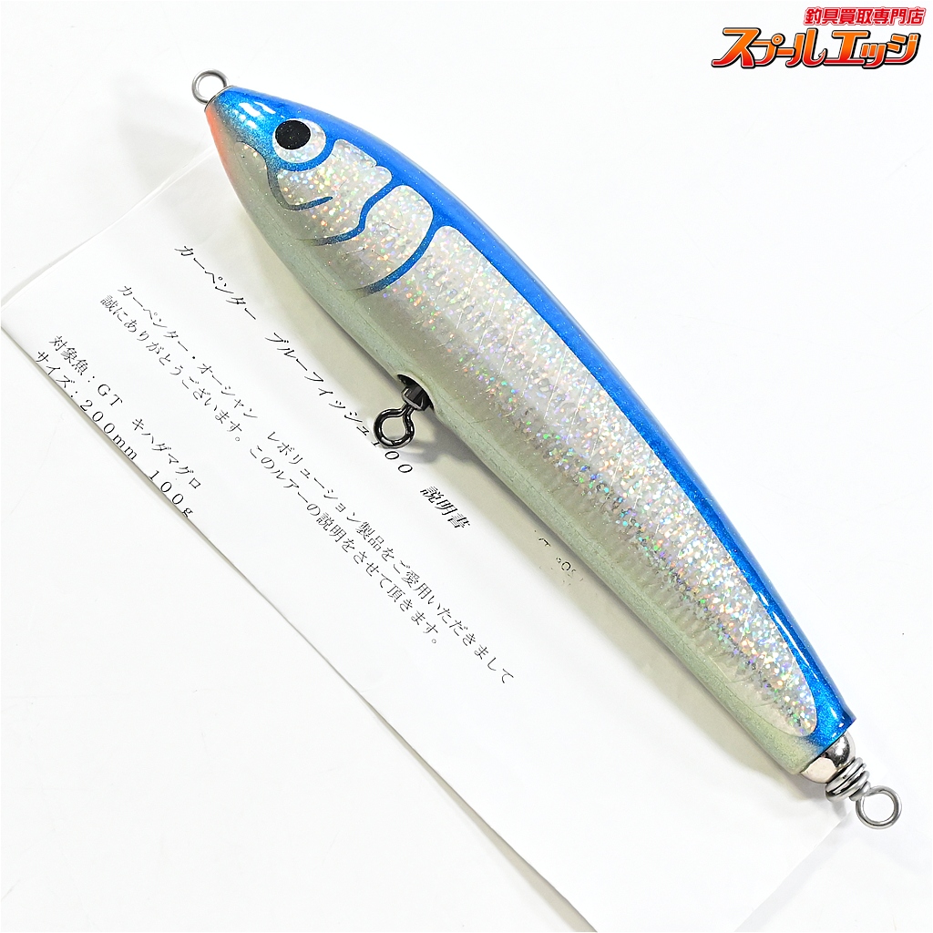 【カーペンター】 ブルーフィッシュ 100 ブルーバック Carpenter GANMA 海水用ルアー K_060