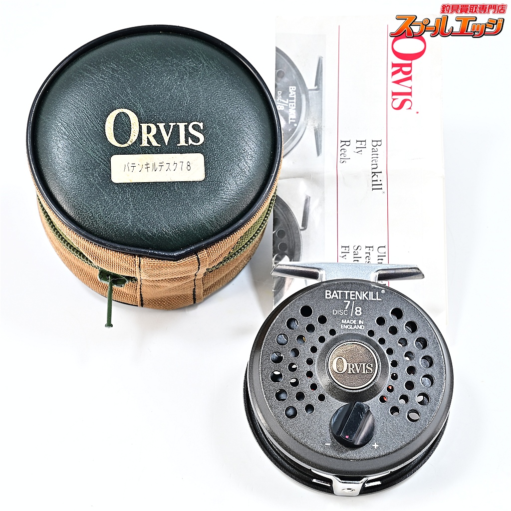 【オービス】 バテンキル ディスク 7/8 左右兼用 フライリール ORVIS BATTENKILL DISC