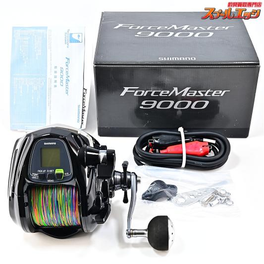 【シマノ】 15フォースマスター 9000 使用距離10.7km 使用30時間 SHIMANO FORCEMASTER