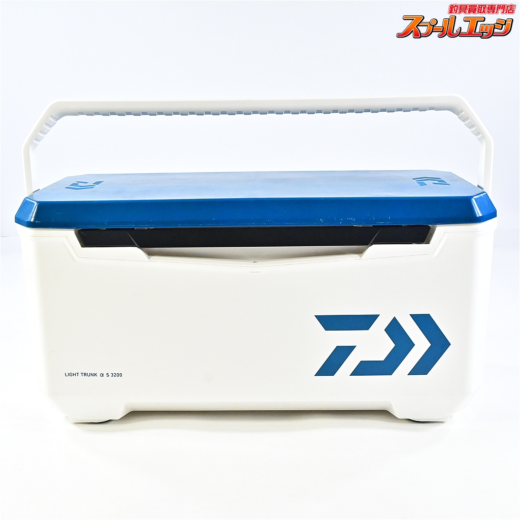 【ダイワ】 ライトトランク アルファα S3200 ブルー 32L DAIWA LIGHT-TRUNK クーラーボックス アウトドア キャンプ K_179