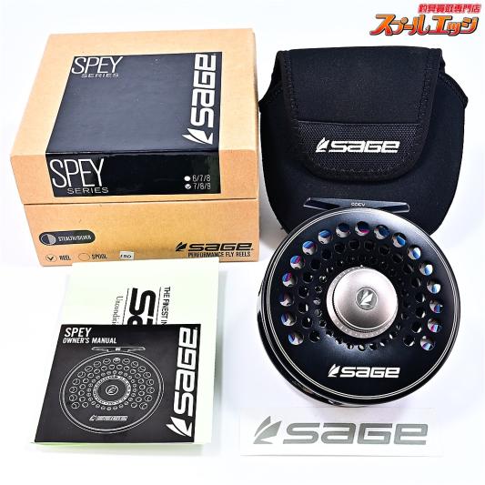 【セージ】 スペイ 7/8/9 ステルス/シルバー 左右巻 SAGE SPEY