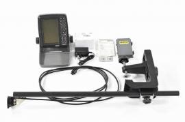 【ホンデックス】 GPS内蔵プロッター魚探 PS-611CN 振動子 & ステー & BMOリチウムイオンバッテリー 5型ワイドポータブル HONDEX K_100