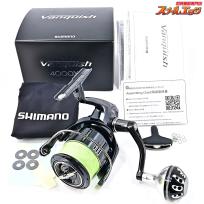 【シマノ】 19ヴァンキッシュ 4000XG ゴメクサス38mmカスタムハンドルノブ装着 SHIMANO Vanquish