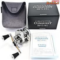 【シマノ】 23カルカッタコンクエスト BFS HG ゴメクサスカスタムハンドルノブ装着 SHIMANO CALCUTTA CONQUEST