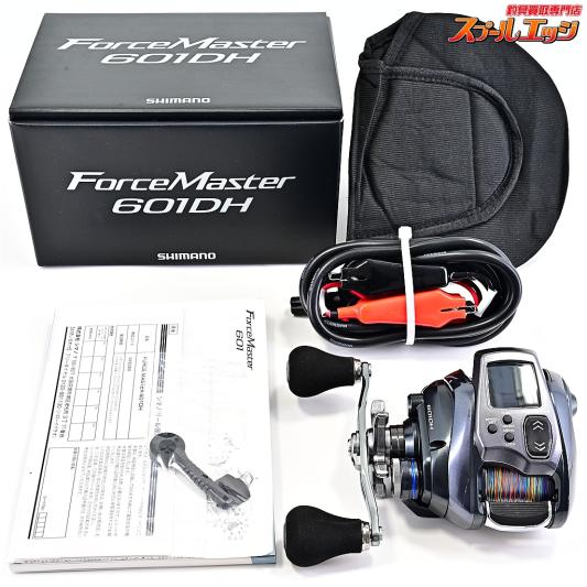 【シマノ】 24フォースマスター 601DH 使用距離0.7km 使用時間2時間 SHIMANO FORCE MASTER