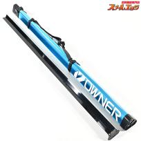 【タックルインジャパン】 鮎・アルミロッドケース トリプル 3本付 1460 全長149cm ブルー セパレーター&ベルト付 TACKLE IN JAPAN TRIPLE K_191