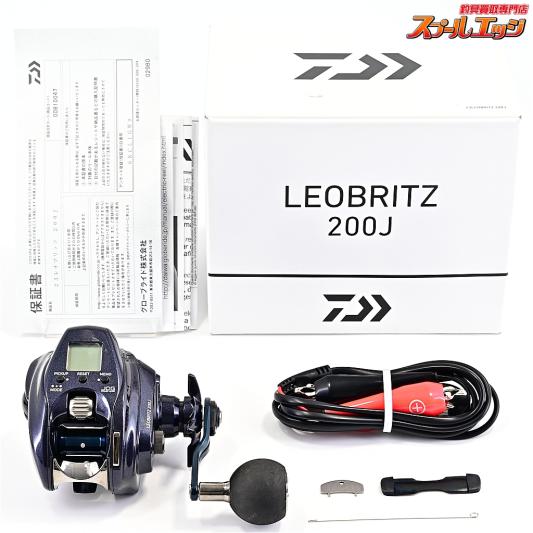 【ダイワ】 23レオブリッツ 200J 使用距離16.5km 使用26時間 DAIWA LEOBRITZ