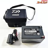 【ダイワ】 タフバッテリー 12000IV 専用チャージャー付 DAIWA TAOUGH BATTERY 電動リール K_060