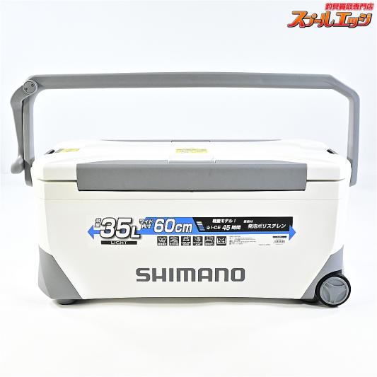 【シマノ】 24スペーザ ライト 350 キャスター付き NS-E35Y グレー 発泡ポリスチレン SHIMANO SPA-ZA LIGHT K_200