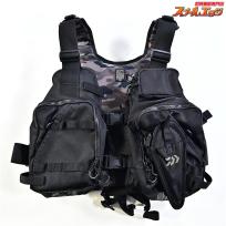 【ダイワ】 フロートゲームベスト DF-6206 ブラック フリー フローティングベスト DAIWA K_100