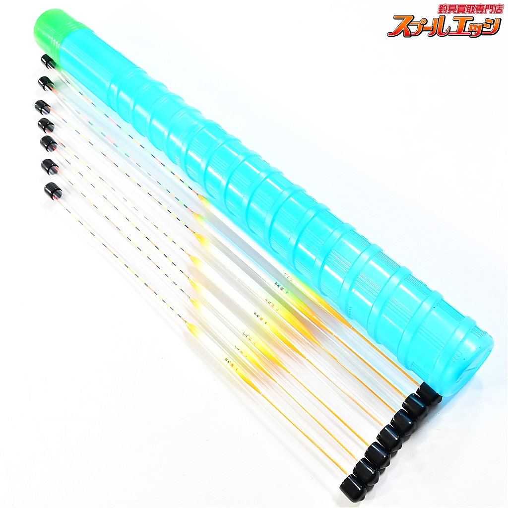 【士天】 銀 ヘラ浮き 1/2/3/4/5/6/7 7本セット ケース付 SHITEN GIN K_060