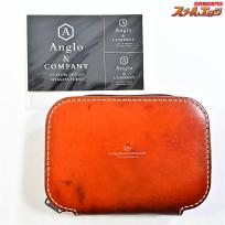 【アングロ&カンパニー】 オリジナルルアーワレット レザーワレット ブラウン Anglo&company K_060