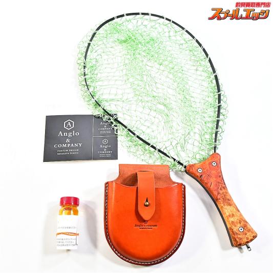 【アングロ&カンパニー】 ホーボーツールズ フォールディングネット ランディングネット インスタネット グリーン ネット幅300x230mm Anglo&company HOBO TOOLS K_060