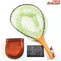 【アングロ&カンパニー】 ホーボーツールズ フォールディングネット ランディングネット インスタネット グリーン ネット幅400x300mm Anglo&company HOBO TOOLS K_060