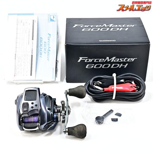 【シマノ】 24フォースマスター 600DH 使用距離34km 使用95時間 SHIMANO FORCE MASTER