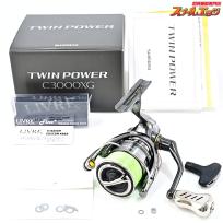 【シマノ】 24ツインパワー C3000XG リブレカスタムハンドルノブフィーノプラス装着 SHIMANO TWINPOWER