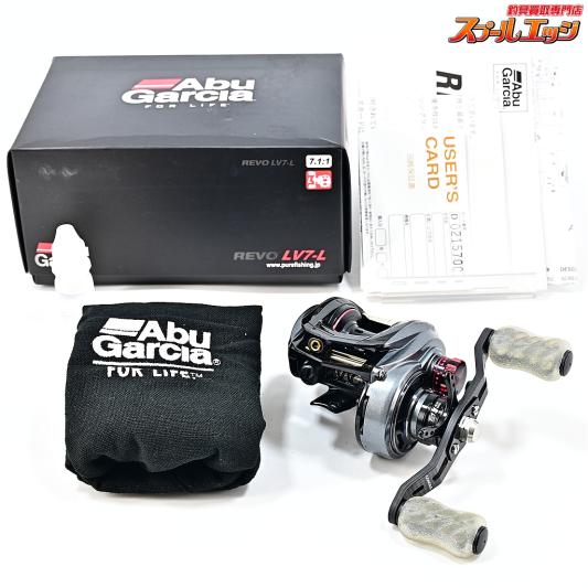 【アブガルシア】 レボ LV7-L ゴメクサス85mmカスタムハンドル装着 Abu Garcia REVO