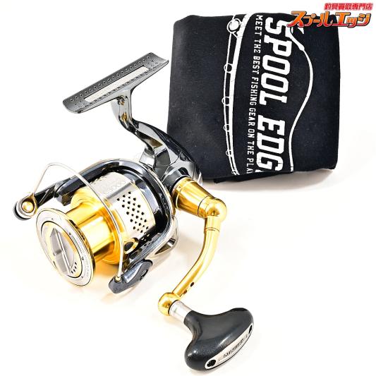 【シマノ】 10ステラ C3000 C3000HG純正ゴールドハンドル55mm装着 SHIMANO STELLA