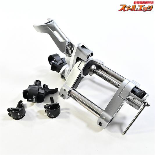 【シマノ】 Vホルダー SP タイプG シルバー 時短着脱ゲキハヤサポート付 SHIMANO V-HOLDER TYPE-G K_060