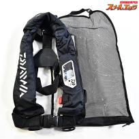 【ダイワ】 膨張式ライフジャケット DF-2007 製造2017年11月 桜マーク有 DAIWA LIFE Jacket K_060