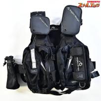 【アングラーズデザイン】 エクストリーム3 III ブラックリミテッド ブラックカモフラージュ アングラーズデザイン リーダーポーチ&システムアップバッグ装着 Anglers-Design EXTREAME K_060