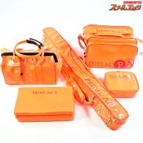 【マルキュー】 プライムエリア 2層へらロッドケースPA-06/ライトへらバッグPA-06/ライトサブバッグPA-03/へらクッションPA-04段差/ライトポーチPA-03 オレンジ MARUKYU PRIME AREA K_240