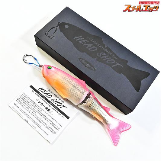 【デプス】 ニュースライドスイマー 250HS ヘッドショット チェリーメタル deps SLIDESWIMMER HEAD SHOT Cherry Metal 海水用ルアー K_080