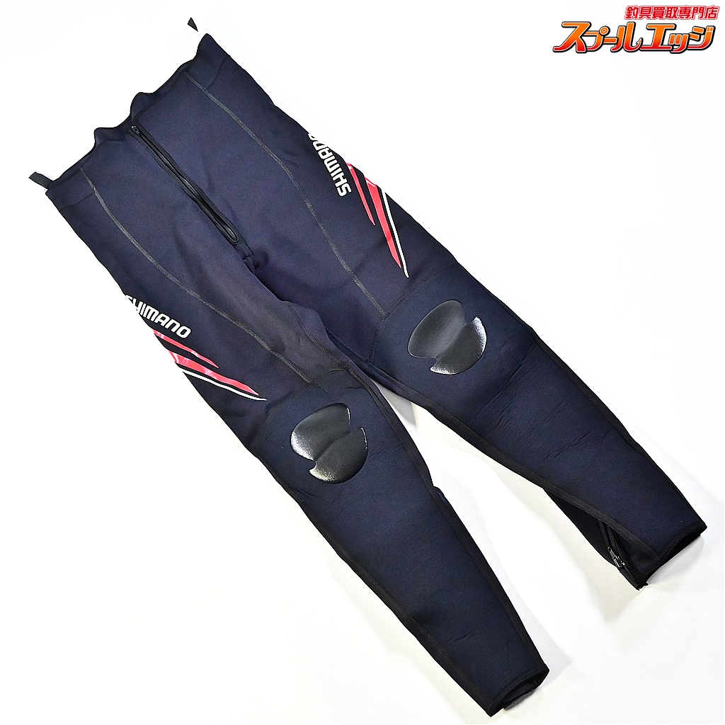 【シマノ】 鮎タイツ FI-032T T-1.0 LLOサイズ ブラック SHIMANO STANDARD TIGHTS K_060