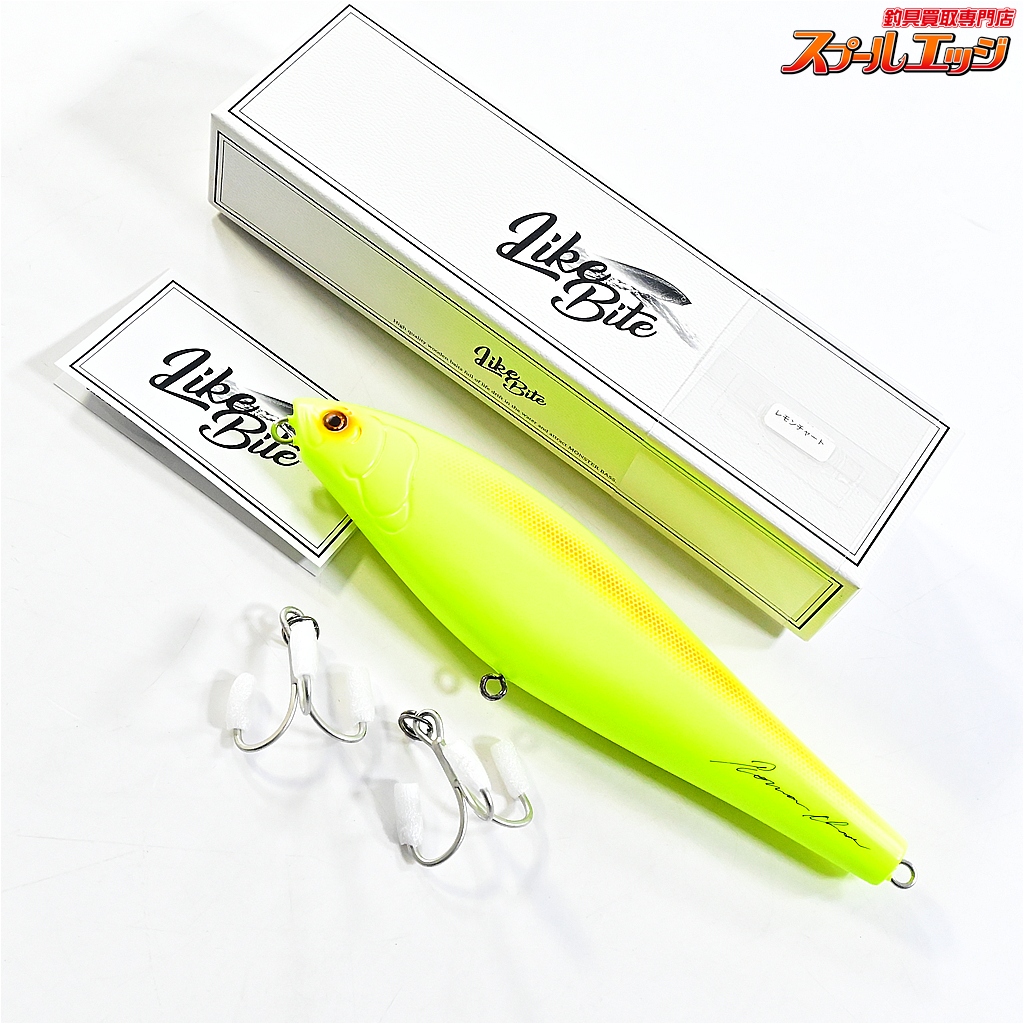 【ロマンメイドジャパン】 ライクベイト 200 レモンチャート Romanmade likebite 淡水用ルアー K_060