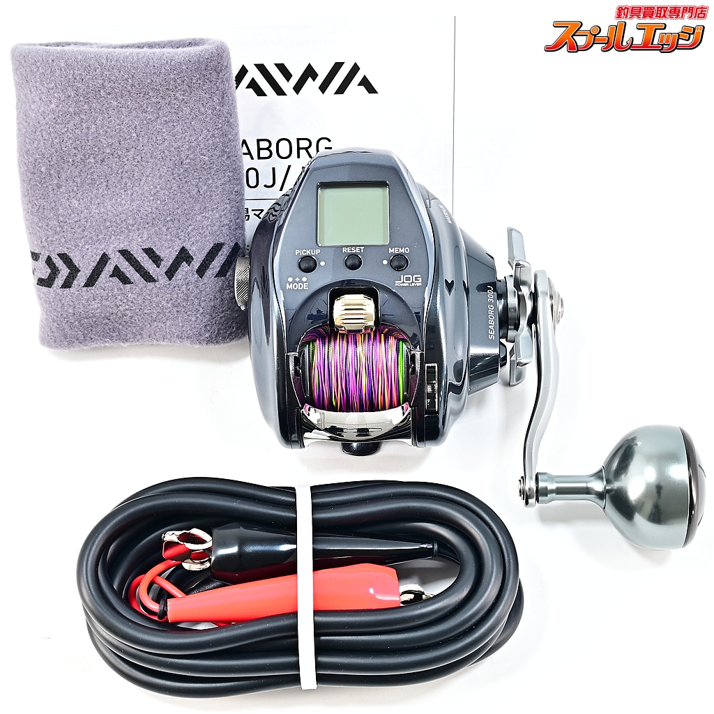 【ダイワ】 21シーボーグ 300J 使用距離12.3km 使用40時間 DAIWA SEABORG