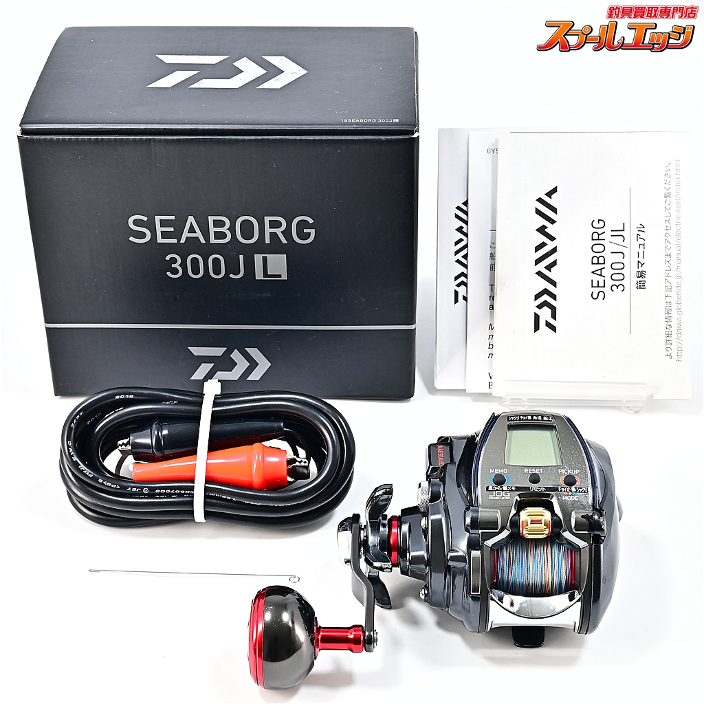 【ダイワ】 18シーボーグ 300JL 使用距離240.6km 使用472時間 DAIWA SEABORG