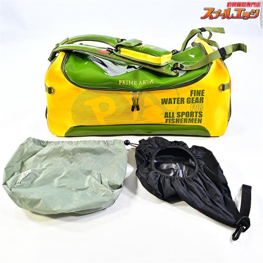 【マルキュー】 プライムエリア ライトへらダッフルバッグ オリーブ 玉網カバー付 MARUKYU PRIME AREA K_100