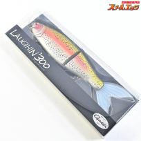 【がまかつ】 ラグゼ ラフィン 300 グリッターレインボー GAMAKATSU LUXXE LAUGHIN バス シーバス 淡水用ルアー K_060